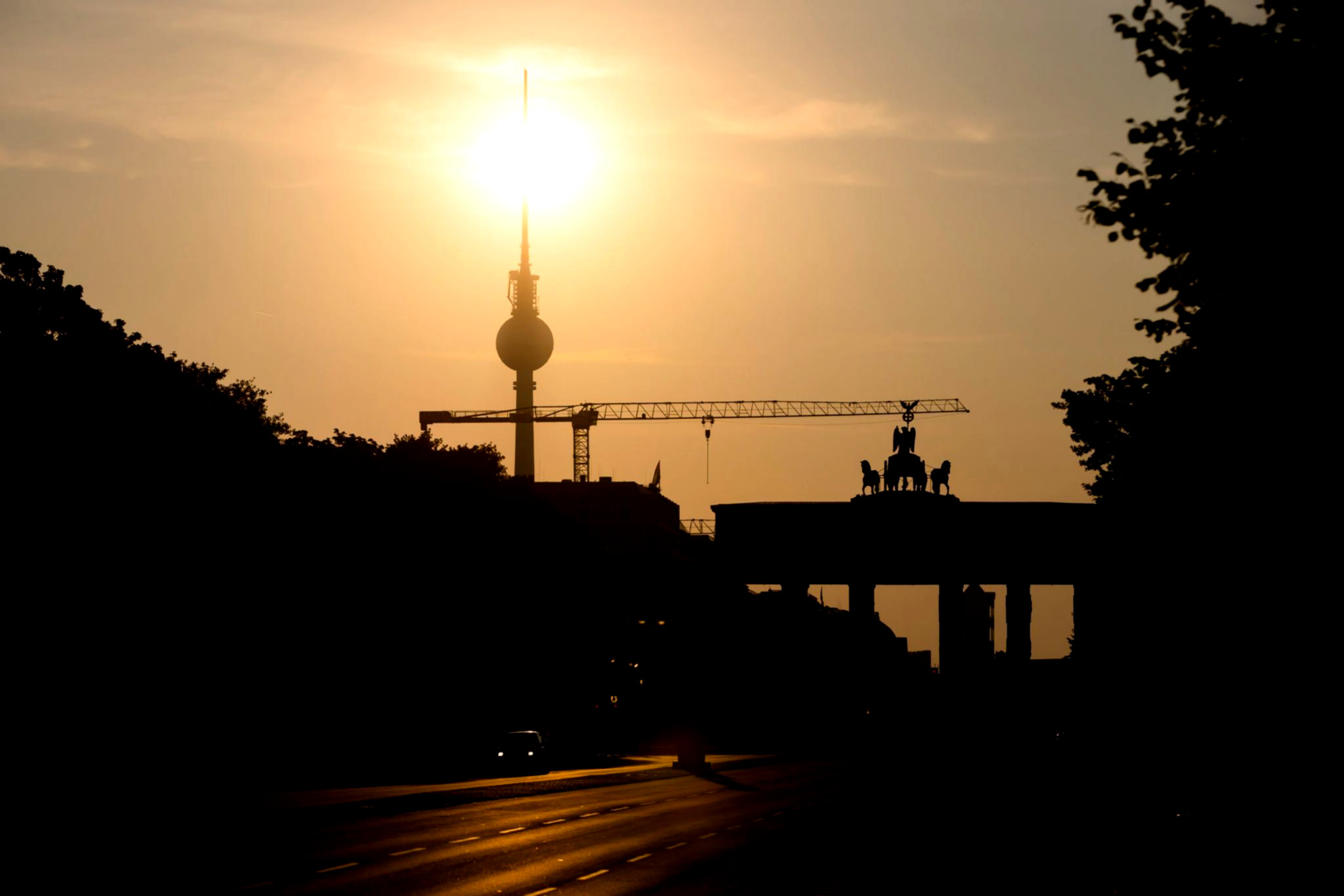 Strahlende Sonne, frische Nachtluft genießen.