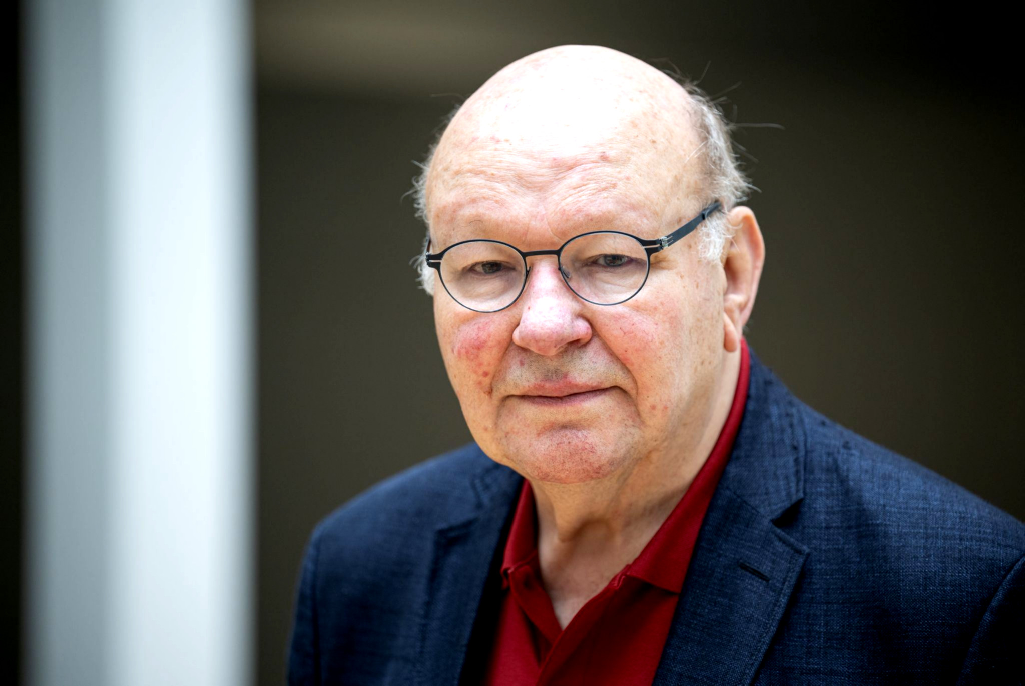 Walter Momper feiert Einheitsfreude gemeinsam.